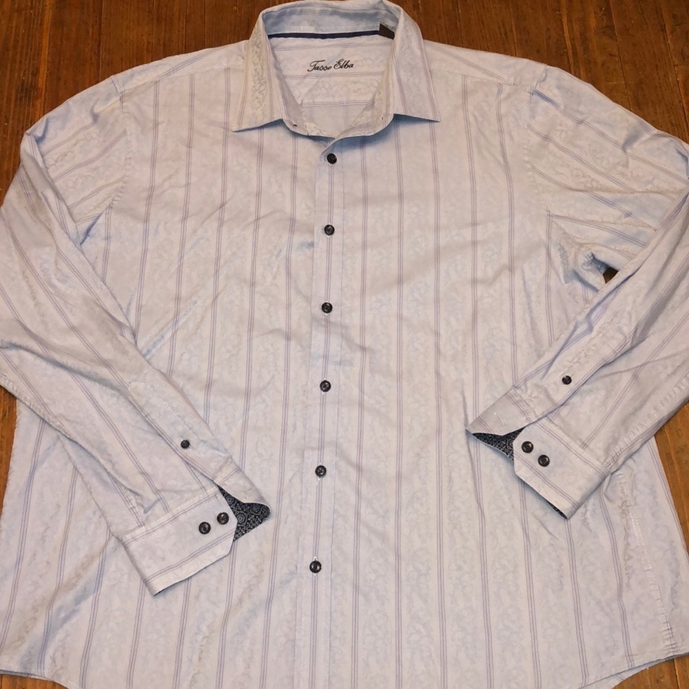 Tasso Elba Men’s button down dress shirt XL - Picture 2 of 5